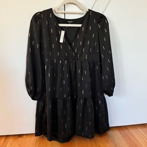 Madewell Petite Long Sleeve Mini Dress